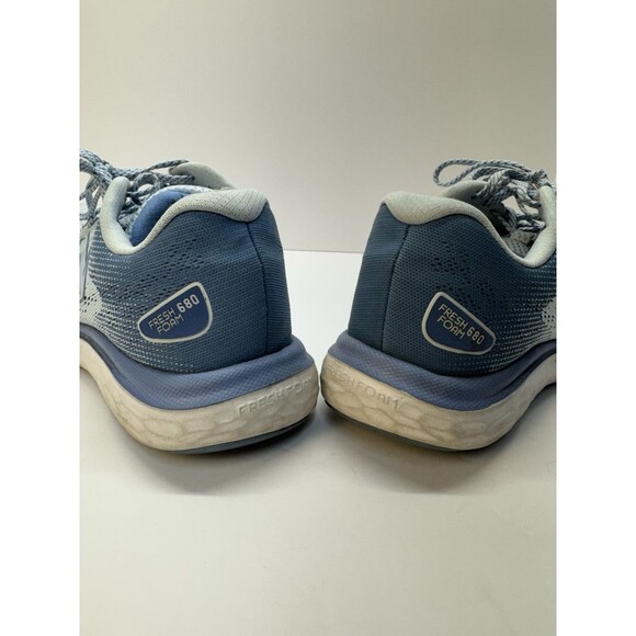 New Balance Fresh Foam 680 V7 Women’s Sz 9.5 Blue Running Shoes Lace Up Sneakers - Picture 9 of 10